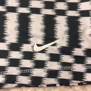 Nike Tops - Nike DryFit G87 black & white ikat racer back tank Nike Tops - Nike DryFit G87 black & white ikat racer back tank